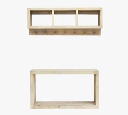 Folsom Entryway Wall Shelf &amp; Console Table