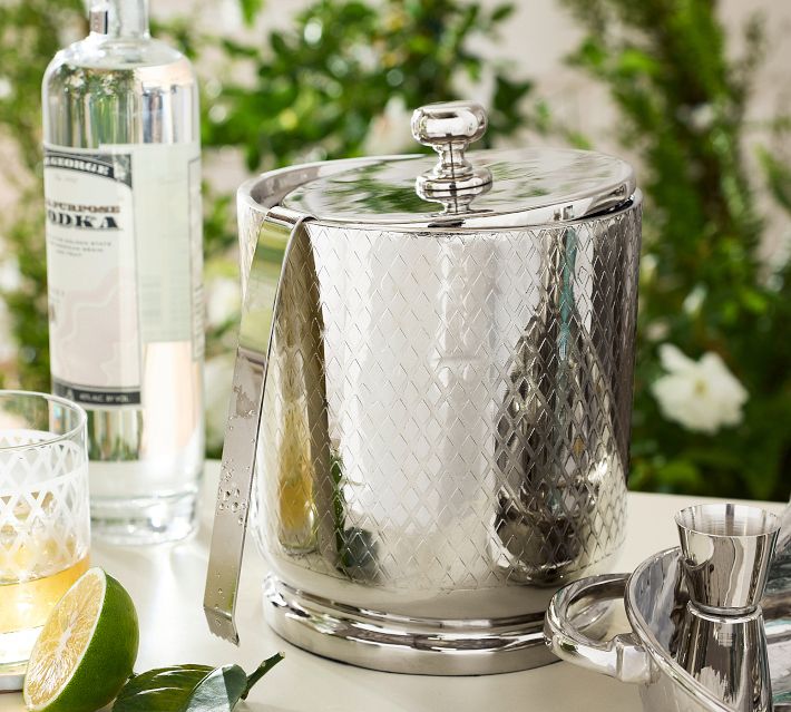 Figural Golf Ice Bucket & Tongs | Pottery Barn