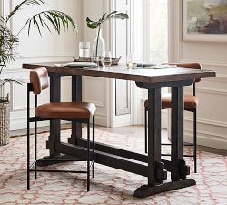 Maison Leather Stool