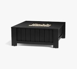 Malibu Metal Square Fire Pit Table (36")