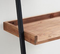 Trenton Ladder Shelf with Mirror (20")