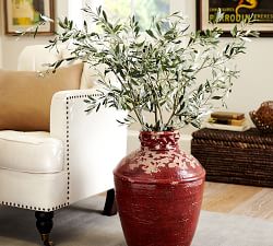 Faux Olive Branch