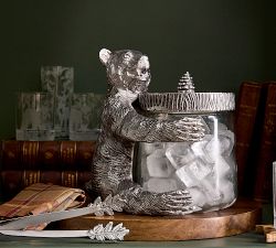 Fantastical Forest Ice Bucket &amp; Tongs