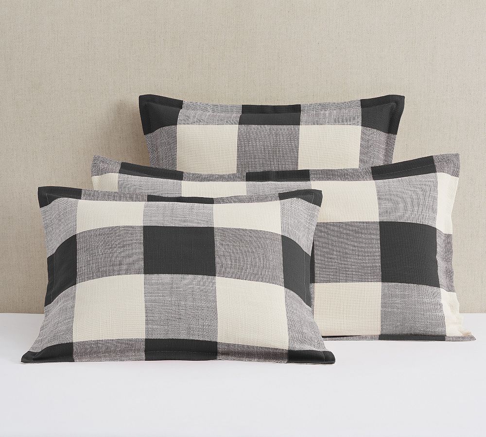 Bryce Buffalo Check Cotton Sham by Pottery Barn