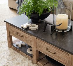 Parker Rectangular Reclaimed Wood Coffee Table (50")
