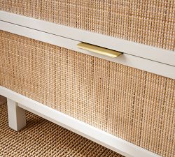 Westly Cane 6-Drawer Dresser (60")
