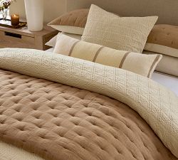Diamond Matelasse Duvet Cover
