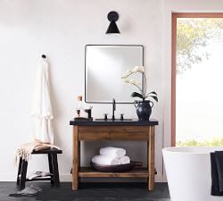 Vintage Square Mirror