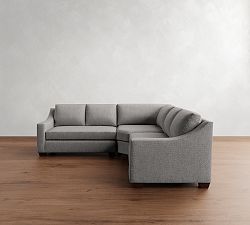 York Slope Arm 3-Piece L-Shaped Wedge Sectional (102")