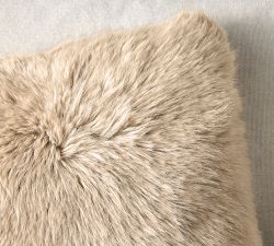 Alpine Luxe Faux Fur Pillow Cover