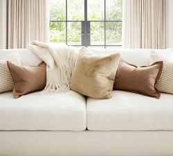 Faux Fur Alpaca Pillow Cover