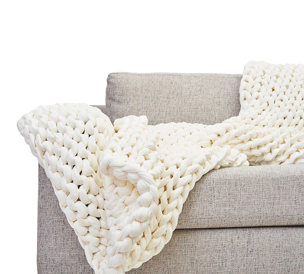 Bearaby Organic Cotton Napper Weighted Blanket | Pottery Barn