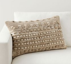 Wynee Textured Lumbar Pillow Cover