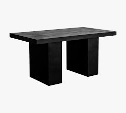 Adonis Concrete Rectangular Outdoor Dining Table (63"-79")