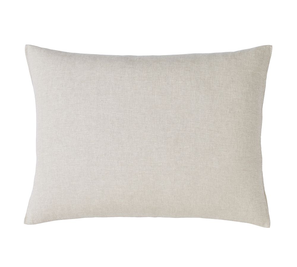 Belgian Flax Linen King Lounger Sham - Set of 2 by Pottery Barn