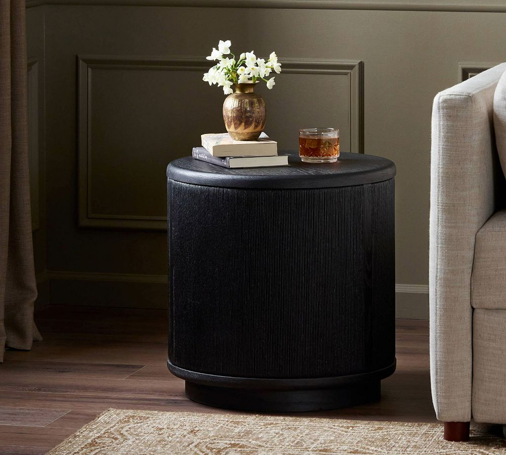 Sainz Round End Table (20") by Pottery Barn