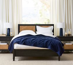 Velvet Handcrafted Box Stitch Quilt