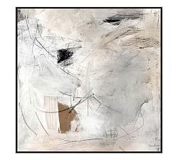 Open Box: Seeking Solace Framed Wall Art Print (40"x40") - Black