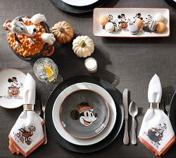 Disney Mickey Mouse Stoneware Salad Plates - Set of 2 - Multi
