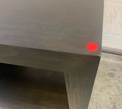 Open Box: Folsom Rectangular End Table (26") - Charcoal