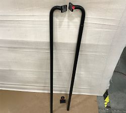 Open Box: Hidden Connection Room Darkening Curtain Rod (96"-120", 1.25" Diam.) - Antique Bronze