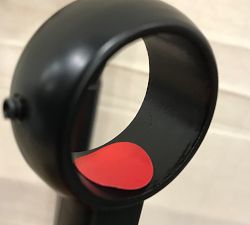 Open Box: Hidden Connection Room Darkening Curtain Rod (96"-120", 1.25" Diam.) - Antique Bronze