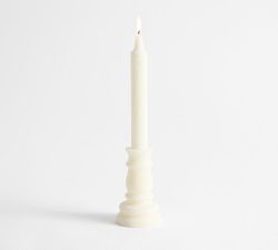 Marble Stone Figural Candle