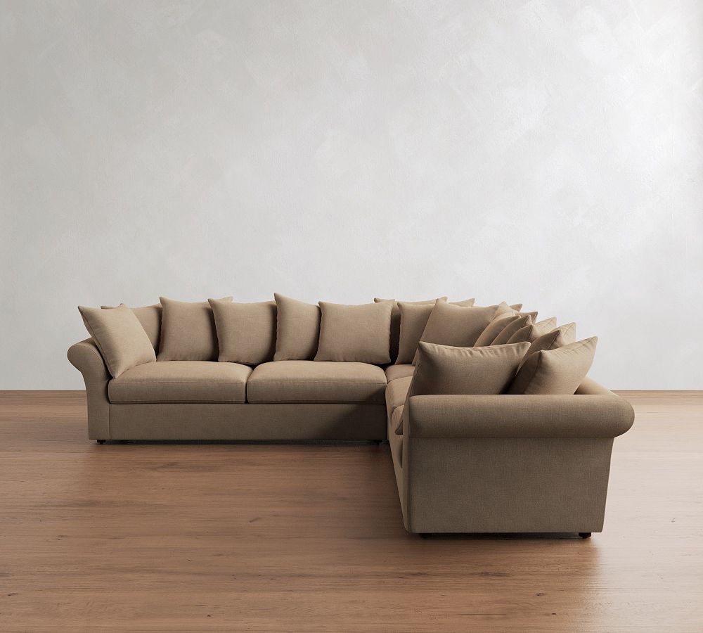 Windsor 3-Piece L-Shaped Sectional (123") by Pottery Barn