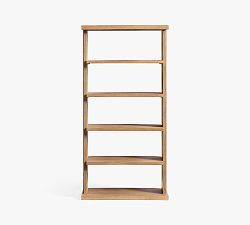Open Box: Aldon Etagere Bookcase (36"W x 16"D x 72"H) - Maize Finish
