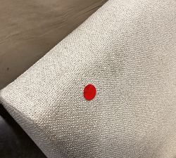 Open Box: Pearce Modern Square Arm Left Loveseat - Performance Boucle Oatmeal
