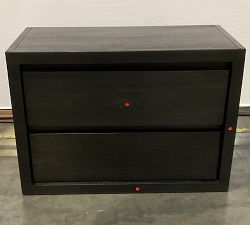 Open Box: Cayman Nightstand (33") - Warm Black