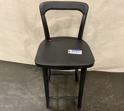 Open Box: Cline Swivel Counter Stool (24") - Charcoal