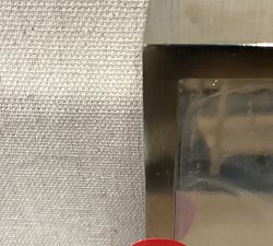 Open Box: Linden Rectangular Mirror (23"W x 37"H) - Polished Nickel