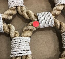 Open Box: Rope Wall Art, Rectangle