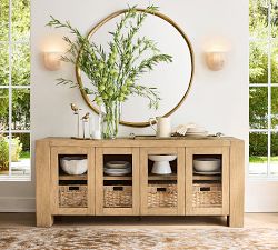 Willow Demi Lune Stone Sconce (9")