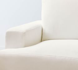 Canyon Square Arm 3-Piece L-Shaped Wedge Sectional (126")