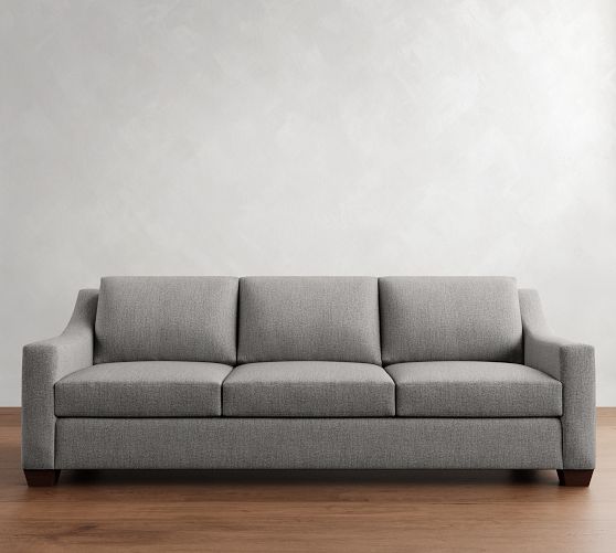 York Slope Arm Sofa (60"-108") by Pottery Barn