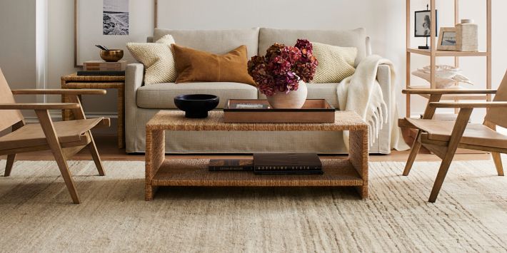 Custom Karson Hand-Tufted Wool Rug | Pottery Barn