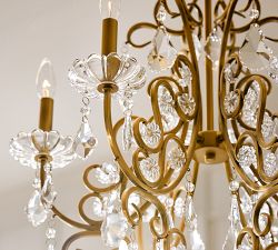 LoveShackFancy Crystal Chandelier (25")