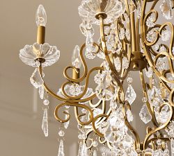 LoveShackFancy Crystal Chandelier (25")