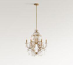 LoveShackFancy Crystal Chandelier (25")