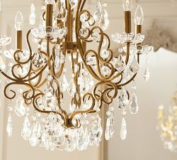 LoveShackFancy Crystal Chandelier (25")