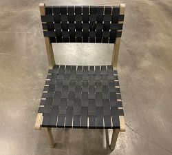 Open Box: Abbott Acacia Woven Outdoor Dining Chair - Gray Wash