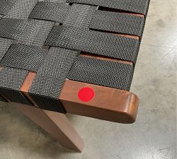 Open Box: Abbott Acacia Woven Outdoor Lounge Chair - Brown