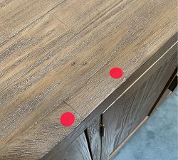 Open Box: Cotogna Buffet (17") - Natural, Gray