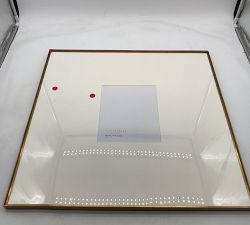 Open Box: Stowe Modern Metal Frames, 25"x 25" (8" x 10" Opening) - Brass
