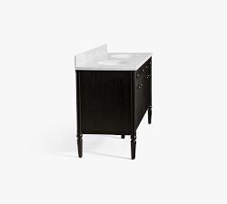 Chris Loves Julia 60" Double Sink Vanity