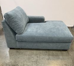 Open Box: Big Sur Square Arm Right Wide Chaise - Performance Casual Chenille Slate
