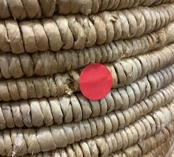 Open Box: Coil Double Hamper - Natural