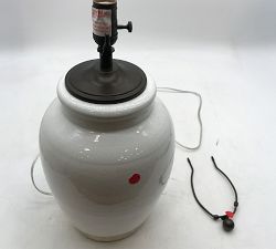 Open Box: Miller Table Lamp Base, Small (26") - Ivory